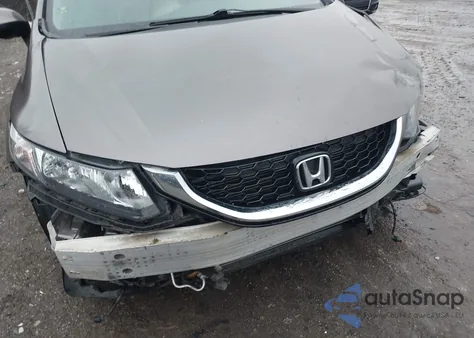 2013 Honda Civic Ex-L from USA, damaged, VIN 19XFB2F91DE202798